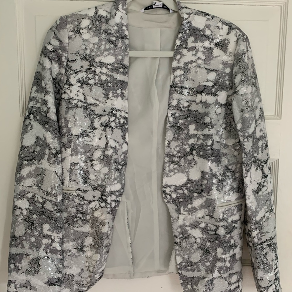 DVF Sequin Jacket